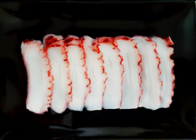 Load image into Gallery viewer, Sushi Slice Octopus / Tako 120 grams - 20 slices